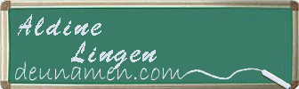 Aldine Lingen Visitenkarte